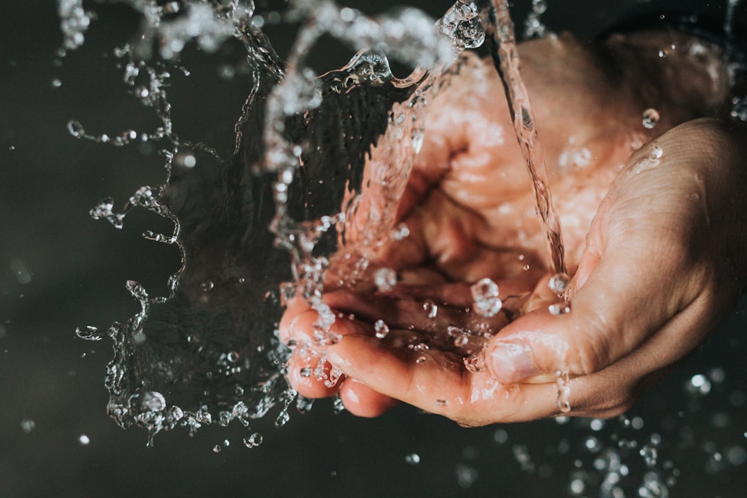 A cold water splash on the face, first thing
